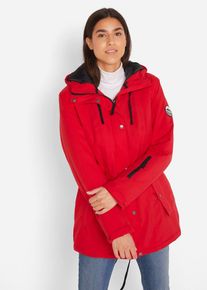 Parka tecnico con cappuccio, Rosso, Taglia 44, bonprix