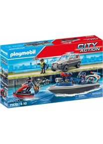 NO NAME City Actionfigur Set 71570 Polizei Verfolgungsjagd auf dem Wasser (71570, Playmobil City Action)