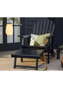 Tchibo - Kerti nyugágy - fekete