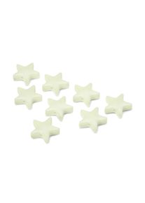 Tchibo - 8 sötétben világító jelzőcsipesz - fehér