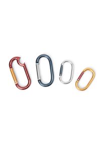Tchibo - 4 alumínium karabiner - kék