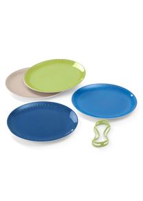 Tchibo - 4 pikniktányér - kék