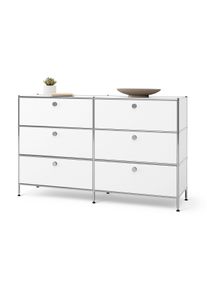 Tchibo - &raquo;Cn3&laquo; f&eacute;m kom&oacute;d 6 fi&oacute;kkal - feh&eacute;r