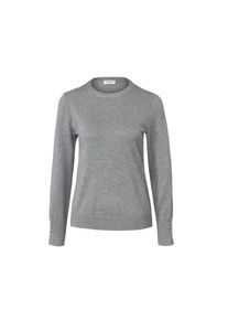 Tchibo - Női finomk&ouml;t&eacute;sű pul&oacute;ver - nő - m&eacute;ret M 40/42 - sz&uuml;rke