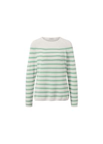 Tchibo - Kötött pulóver - nő - méret L 44/46 - fehér/csíkos