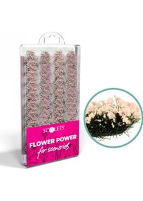 Scale75, Kunstpflanzen, Dekoration Pink Flowers (1 cm)