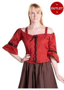 Blouse médiévale sans épaules - Prina, court