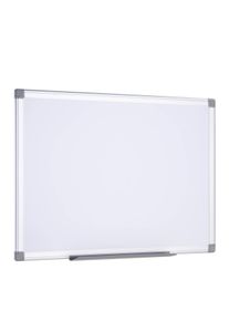 1 Whiteboard, magnetically adhesive, white 60 x 45 cm, plastic|aluminium