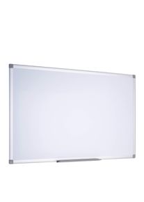 1 Whiteboard, magnetically adhesive, white 90 x 60 cm, plastic|aluminium