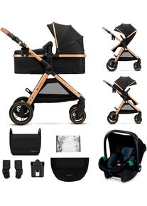Kinderkraft Kombi-Kinderwagen »ESME 3IN1« 22 kg inkl. Babyschale in schwarz