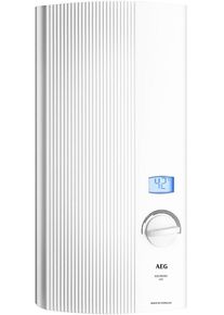 AEG Haustechnik Komfort-Durchlauferhitzer »DDLE LCD 18/21/24 kW in weiß, Größe 0