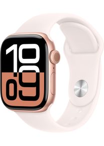 Apple Smartwatch »Watch Series 10 Aluminium« ( ) Watch OS 11 in rosegold, Größe M/L