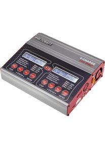 Voltcraft V-Charge 200 Duo Blei Modellbau-Multifunktionsladegerät 12V 230V 10A NiMH NiCd LiPo LiIon LiHV