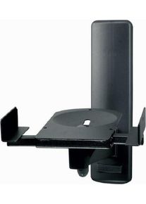 2 Stück B-Tech BT77 Lautsprecher-Wandhalterung Boxen-Wandhalter drehbar neigbar schwarz