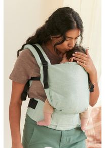 Tula Linen Free-to-Grow Baby Carrier - Eucalyptus - Green