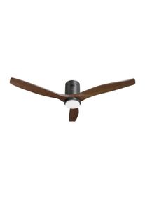 Hombli Smart Ceiling Fan & Light - Donker-Bruin
