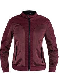 John Doe Aero Mesh, textieljas dames , kleur: donkerrood , maat: XL