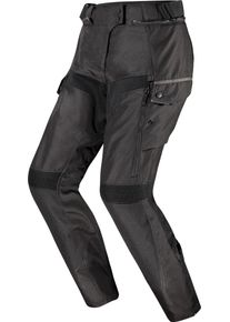 LS2 Travel, textile pants waterproof women , color: Black/Dark Grey , size: Long XS