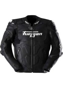 Furygan Raptor Evo 3, leren jas , kleur: Zwart/Wit , maat: M