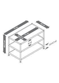Tchibo - Stolik »Cn3« - kolor: zielony