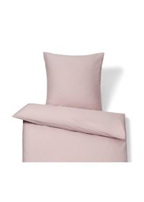 Tchibo - Pościel z satyny bawełnianej - kolor: r&oacute;żowy