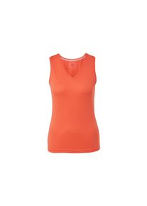 Tchibo - Top funkcyjny z dekoltem w serek - dla pań - rozmiar M 40/42 - kolor: pomarańczowy