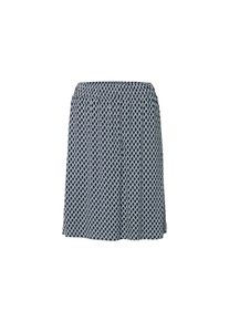 Tchibo - Sp&oacute;dnica z dżerseju z nadrukiem - dla pań -rozmiar S 36/38 - kolor: niebieski/biały/z nadrukiem