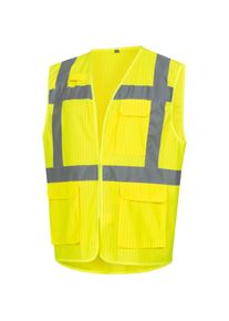 NITRAS, Warnweste, Warnweste 7119 Grösse L neongelb EN ISO 13688/EN ISO 20471/EN 1149 (L)