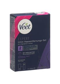 Veet, Wachs + Enthaarungscreme, Expert (100 ml, 2 x, 148 g)