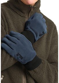 Jack Wolfskin Rękawice polarowe z zamszową dłonią Vertigo Glove XL midnight sky