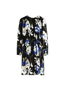 Betty Barclay , Plisseekleid »Plisseekleid langarm« , Schwarz/Blau , EURO , 40 -EURO , 40 , Passform: Weich fallend