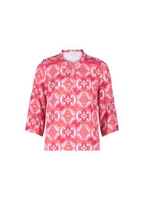 Cartoon , Klassische Bluse »Casual-Bluse mit Rüschen« , Red/Rosè , 42 , 42 , Passform: Lässig
