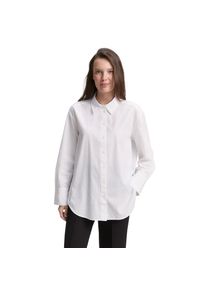 Tom Tailor, Damen, Hemdbluse mit Manschetten, white, 38, white, Bluse von Tom Tailor