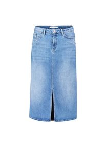 BETTY & CO Betty&Co, Damen, Jeansrock &raquo;Jeansrock mit Waschung&laquo;, Light Blue Denim, 46, Light Blue Denim, Passform: Figurumspielend