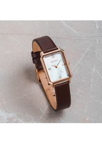 Orologio da Donna Excellencia, Quadrante in Madreperla e Oro Rosa & Cinturino in Pelle