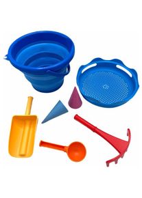Schildkröt-Funsports Schildkröt Fun Sports 7in1 Sandspielzeug Set Beach toy blue