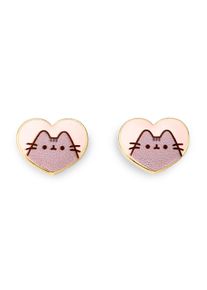 Pusheen - Heart Stud Earrings