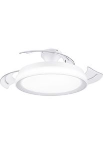Philips Lighting Bliss Deckenventilator mit LED-Leuchte 28W 35W 510x418mm weiß