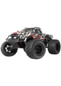 Reely New2 Super Combo Brushless 1:10 RC Modellauto Elektro Monstertruck 4WD 100% RtR 2,4GHz schwarz rot