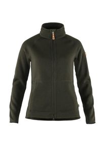Fj&auml;llr&auml;ven Fj&auml;llr&auml;ven Women's &Ouml;vik Fleece Zip Sweater Fleece jacket Women (L, olive)