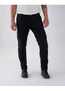 Rokker Black Jack Cargo Slim, textile pants unisex , color: Black , size: W31/L34