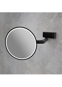 Viverso Zoom me Miroir cosmétique à grossissement x 5, température de couleur de l’éclairage réglable sur batterie rechargeable USB-C, VM6401MB,