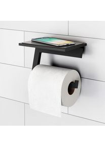 Viverso x add Porte-papier toilette avec tablette, ouvert et mobile, VA2100MB+VA2400MB,
