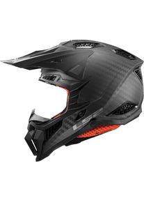 LS2 MX703 Carbon X-Force Pro Fim, motocross helmet , color: Matt-Black , size: XXL