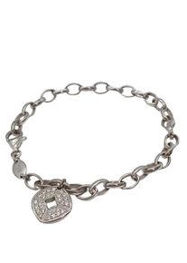 Fossil Braccialetto in argento Donna, One Size, argento