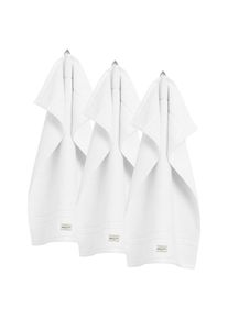 Gant Ręcznik dla mężczyzn biały Rozmiar 30_x_50_cm