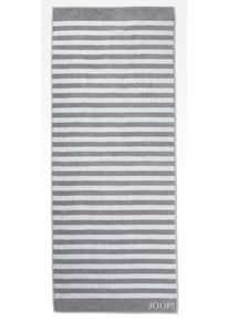 JOOP! Serviette de plage 'Stripes' Homme gris taille One Size