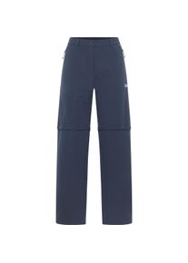 Jack Wolfskin, Damen, Outdoorhose, Pico Trail Zip Off Pants W (36), Blau, Grau