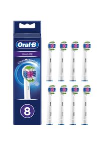 Oral-B, Zahnbürstenkopf, 3D White CleanMaximiser (8 x)