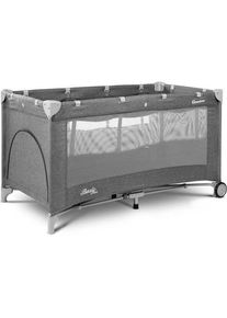 Caretero, Reisebett, Reisebett Basic Plus Graphit (60 x 120 cm)